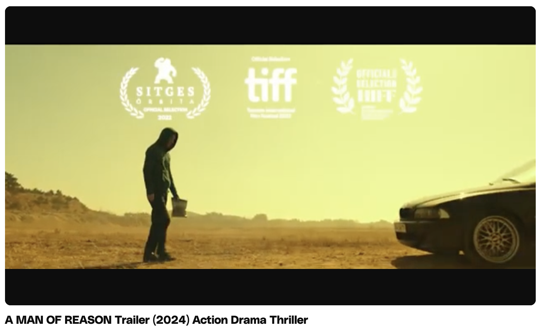 A MAN OF REASON Trailer (2024) Action Drama Thriller